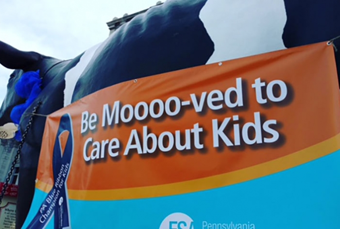 Moooved to care about kids