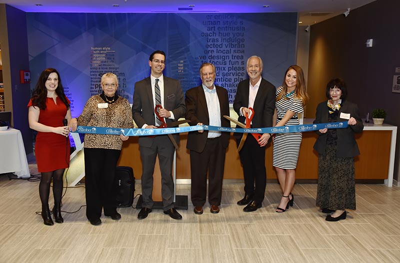 SpringHill Suites by Marriott Allentown Bethlehem Center Valley Ribbon Cutting 2-8-18